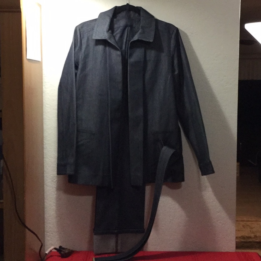 Louis Vuitton Denim Navy Indigo Suit Jacket&Jeans